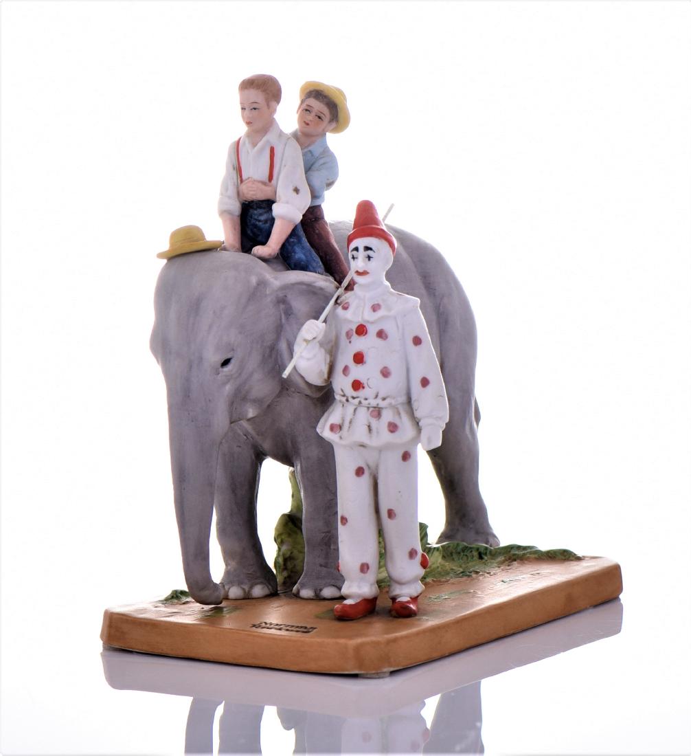 Norman Rockwell, "The Circus Comes To Town"