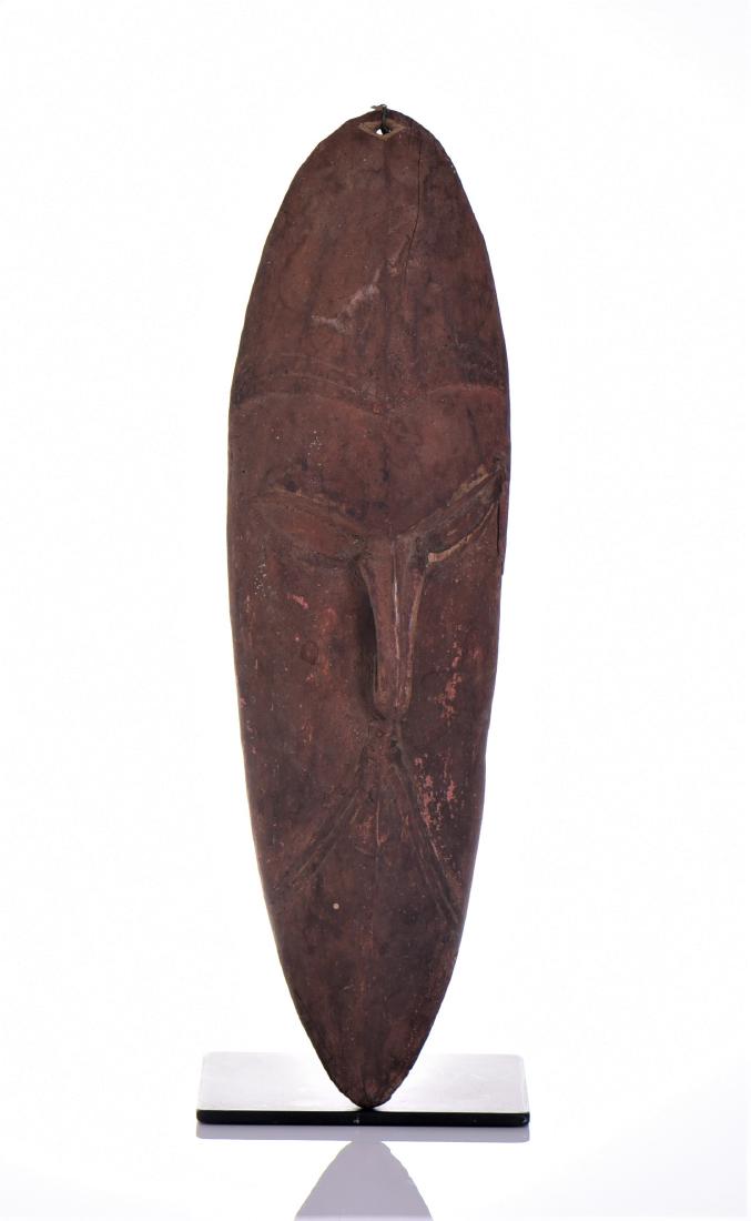 African Ngil Wood Wall Hanging Mask. Estimate (1 of 3)