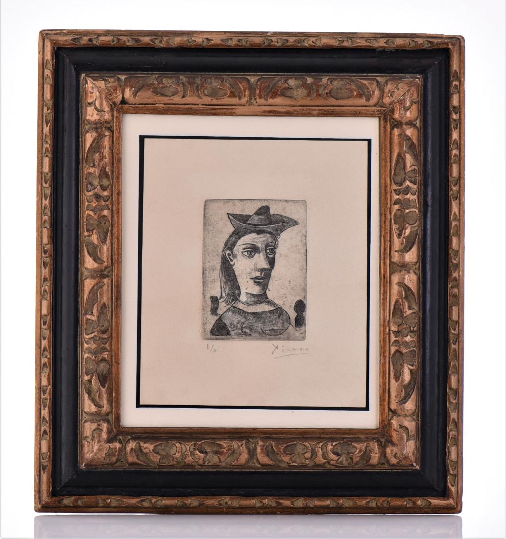 Signed Picasso Etching, Artist Proof Edition (1 of 4)