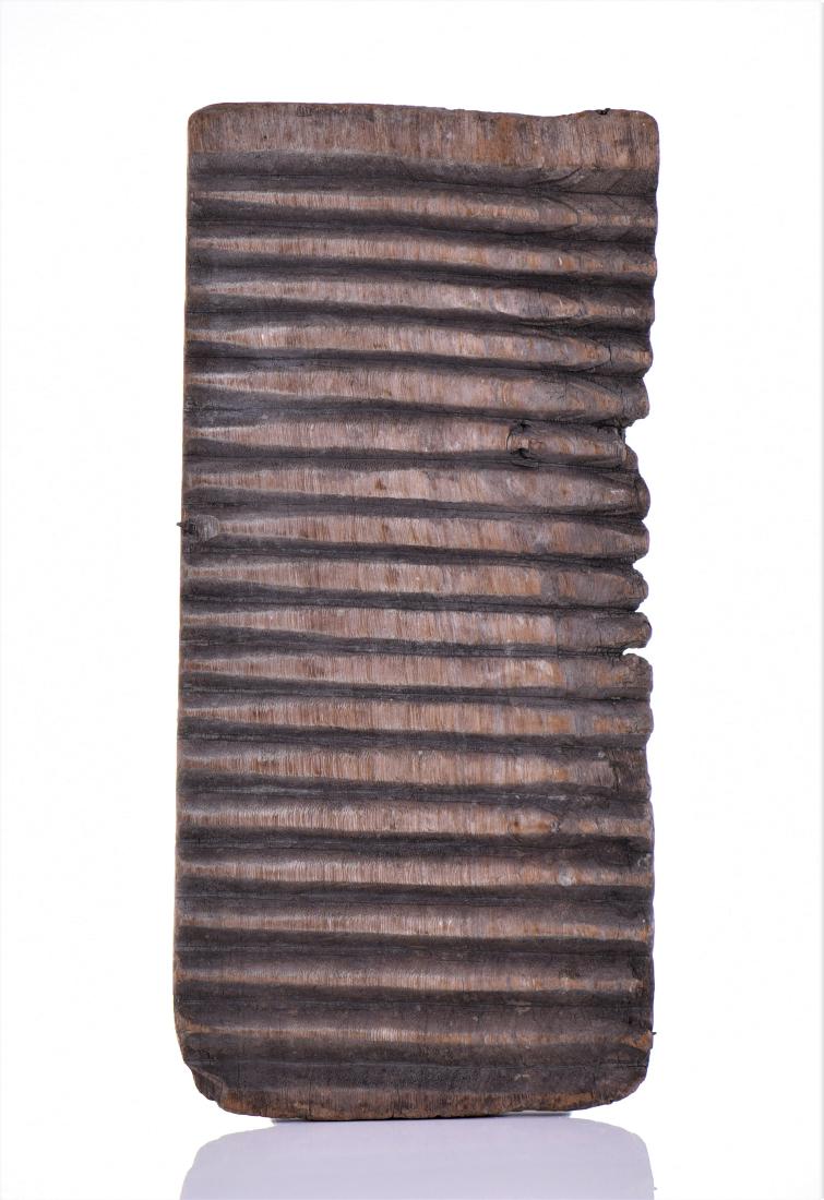 Antique African Textile Wash Board. (1 of 3)