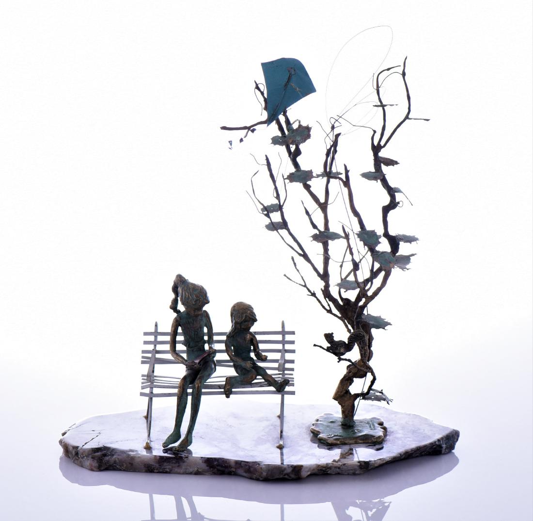 Malcolm Moran, 1971 Bronze Sculpture (1 of 7)