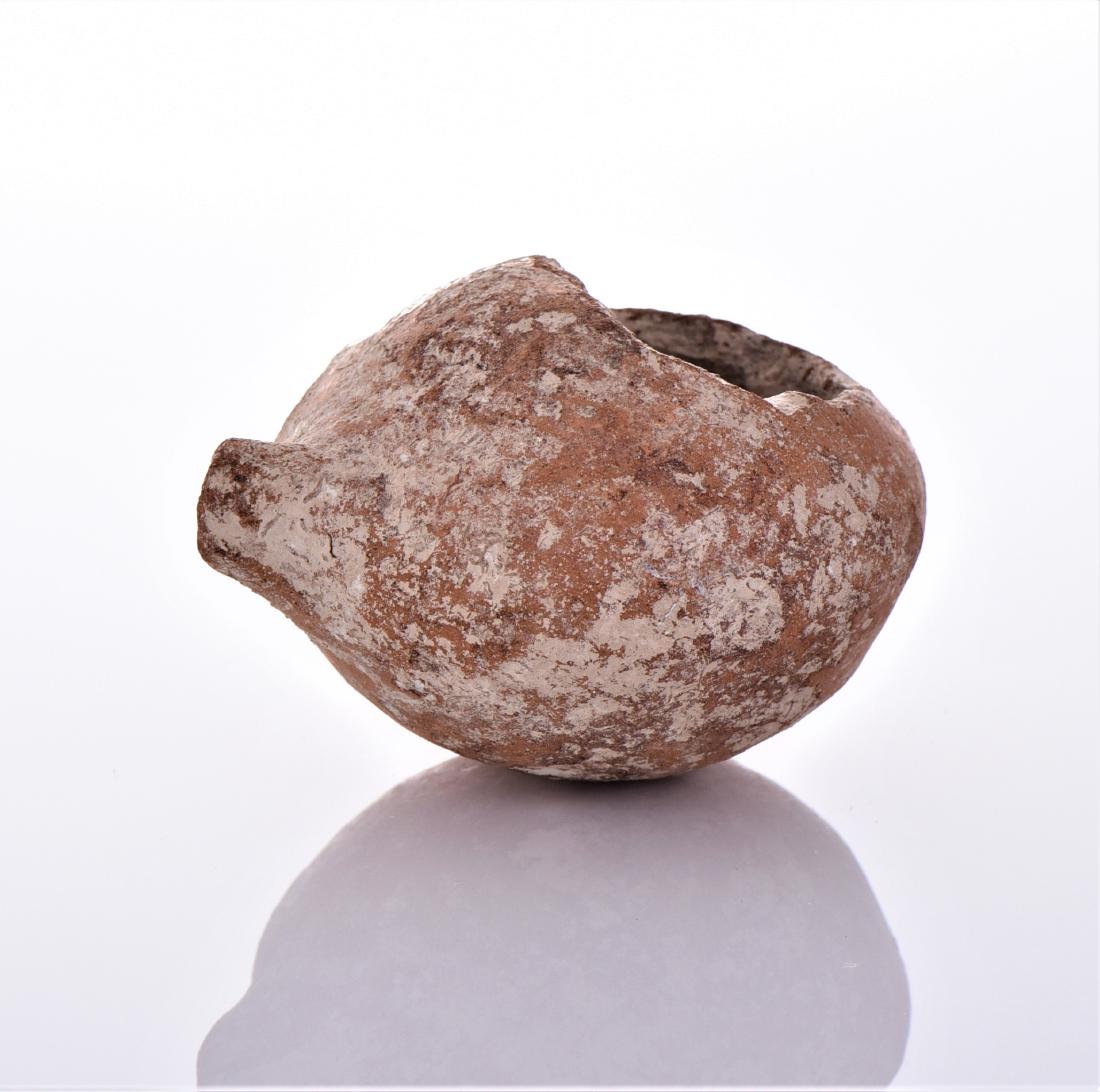Ancient Clay Ceramic Oil Lamp (1 of 7)