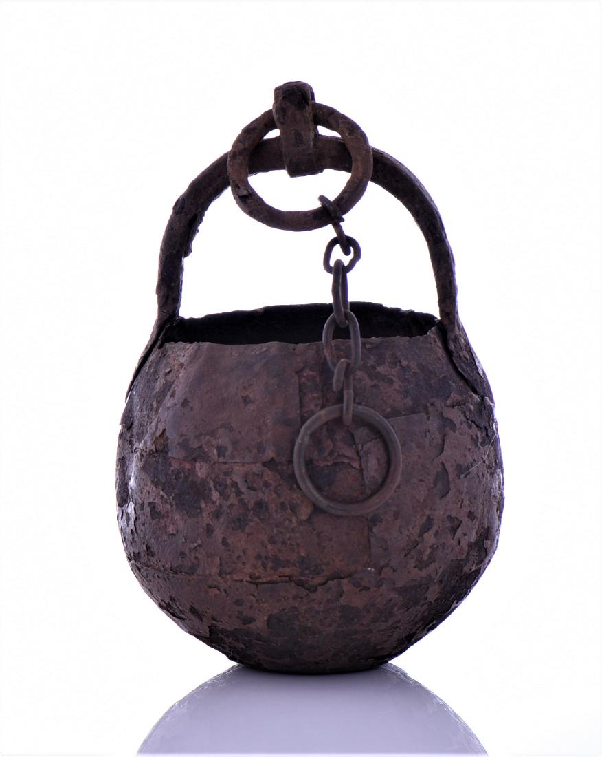 Medieval Iron Well Bucket