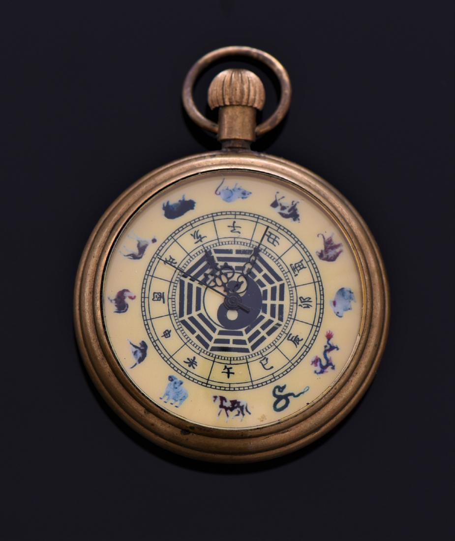 Vintage Pocket Watch, Working, Chinese