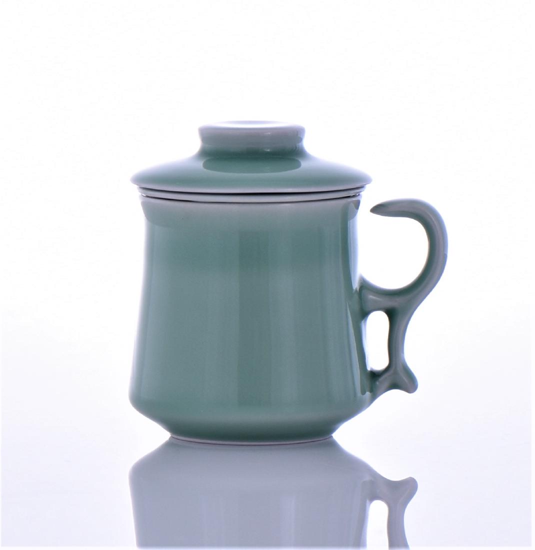 Ou Jiang Tea Or Coffee Mug: Ou Jiang tea or coffee mug new in box Estimated more than 50 yrs old. Size And Weight: See Last Photo If Applicable. All Photos Represent The Lot Condition. Please Read Our Terms And Conditions.