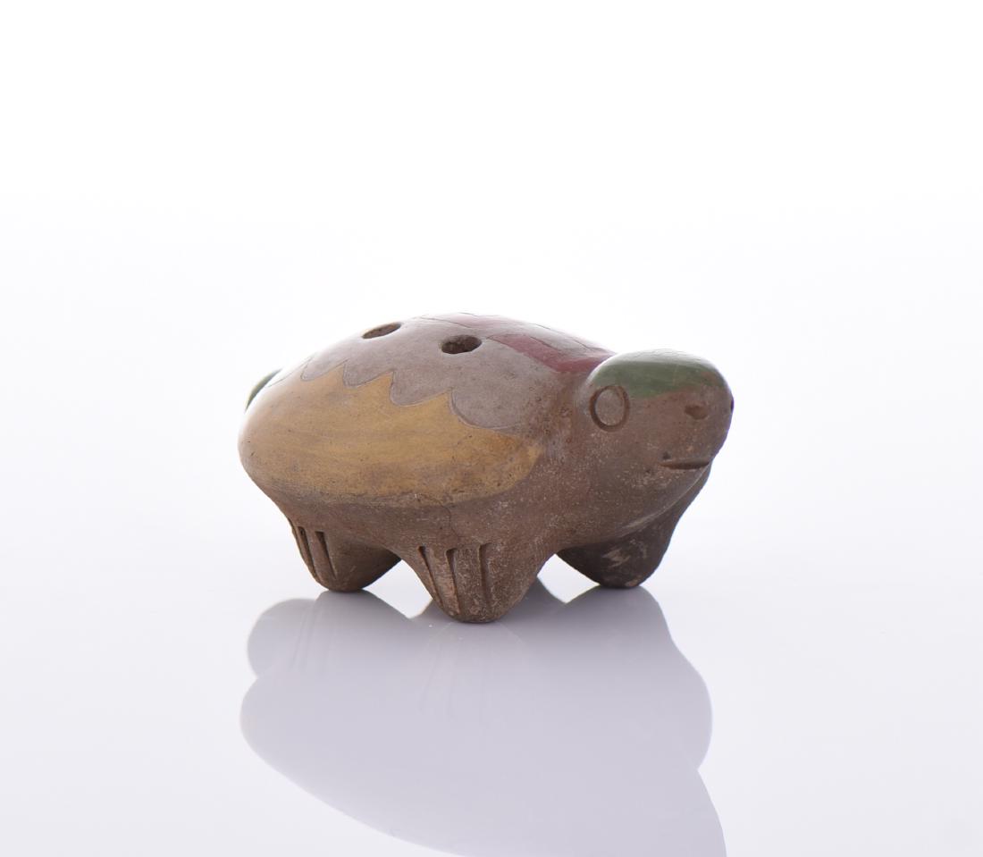 Clay Whistle Of Turtle. (1 of 7)