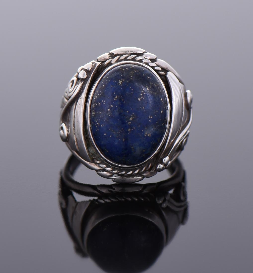 Lapis Lazuli Sterling Silver Ring. (1 of 5)