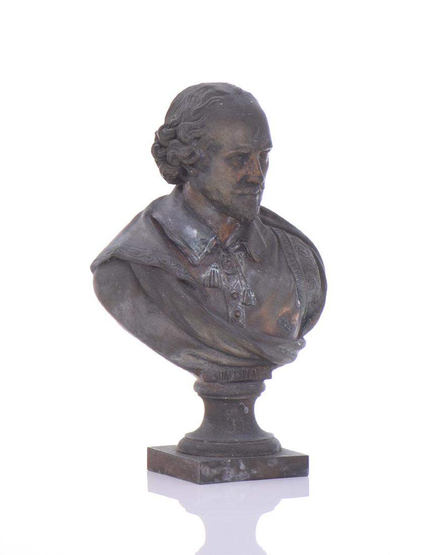 Patinated Bronze Bust Sculpture (1 of 7)