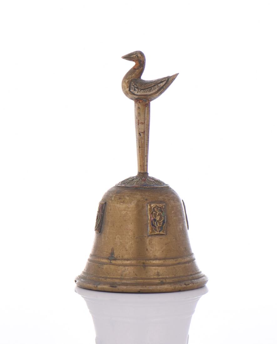 19th Century Bronze Bell. (1 of 6)