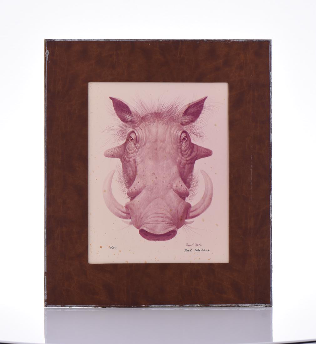 Paul Riba, 1912-1977, Wild Boar, (1 of 4)