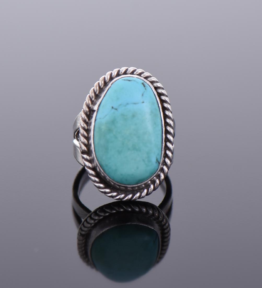 South West Blue Turquoise Sterling Silver (1 of 5)