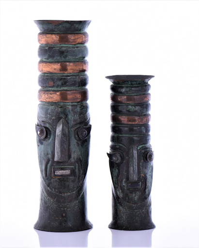 Two Peruvian Military Shell Casing Trench