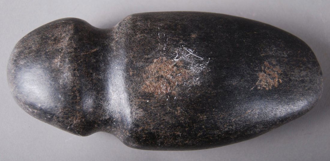 Native American Indian Artifact, Single Groove Axe Head