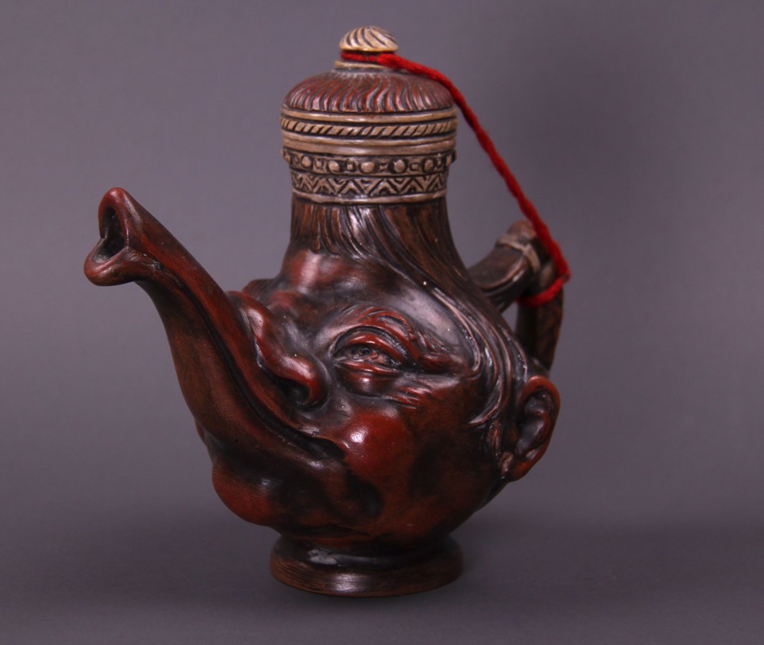 Unique Tea Pot Sculpture of a mystical creature.: Unique Tea Pot Sculpture of a mystical creature. (Size: See last photo for measurement.)