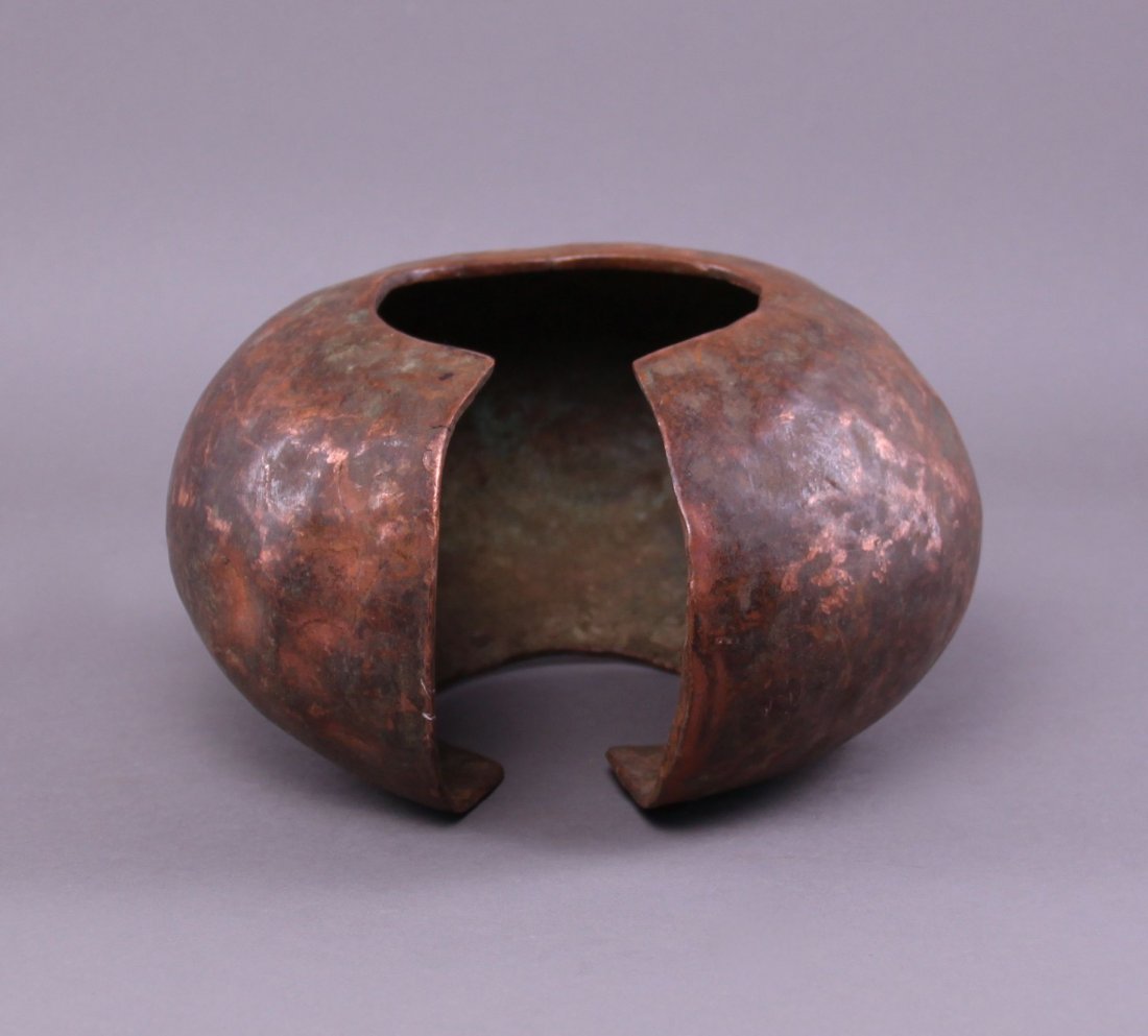 African slave trade anklet. 4 of 6(Size: See last: African slave trade anklet. 4 of 6(Size: See last photo for measurement.) Photos are part of the description representing the condition report. Pangaea Auctions urges Bidder's to view all attached pho