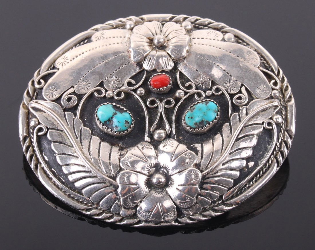 Handcrafted USA, S.S.I. 88 Western belt buckle with 88% (1 of 5)