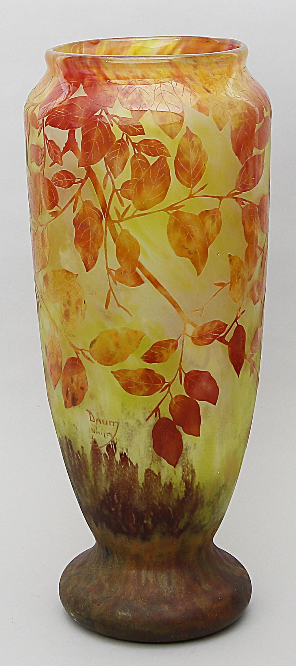 Jugendstil-Vase, Daum Nancy. (1 of 1)
