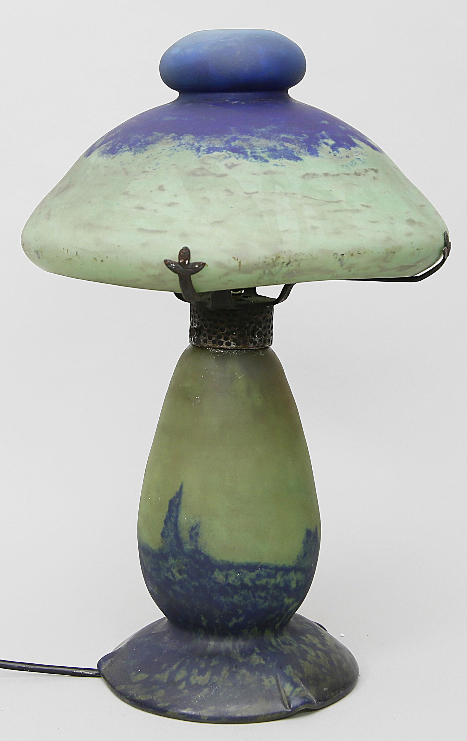 Art Deco-Tischleuchte, Daum Nancy, (1 of 1)