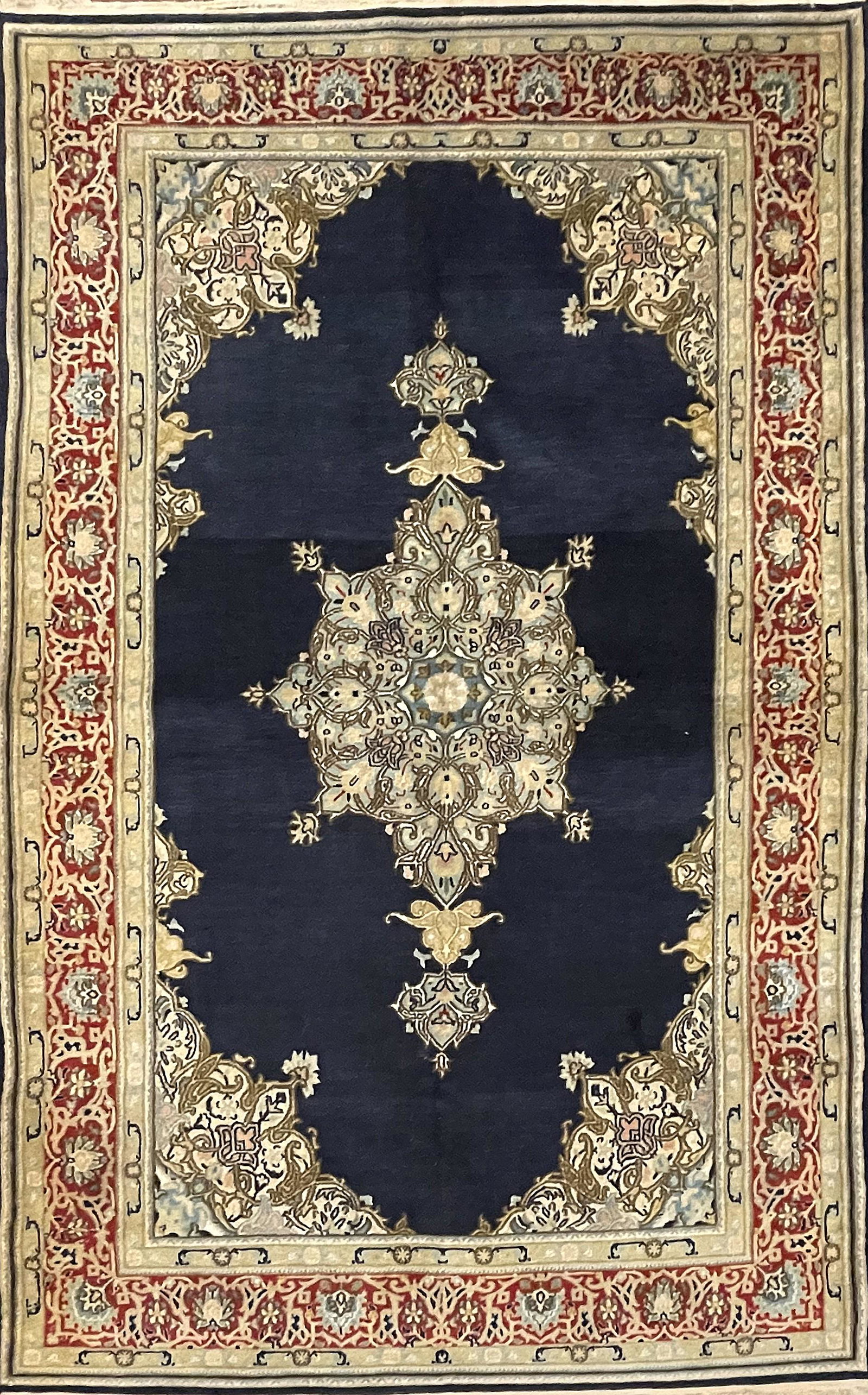 Ghom mit Seide, ca. 190x 119 cm. (1 of 1)