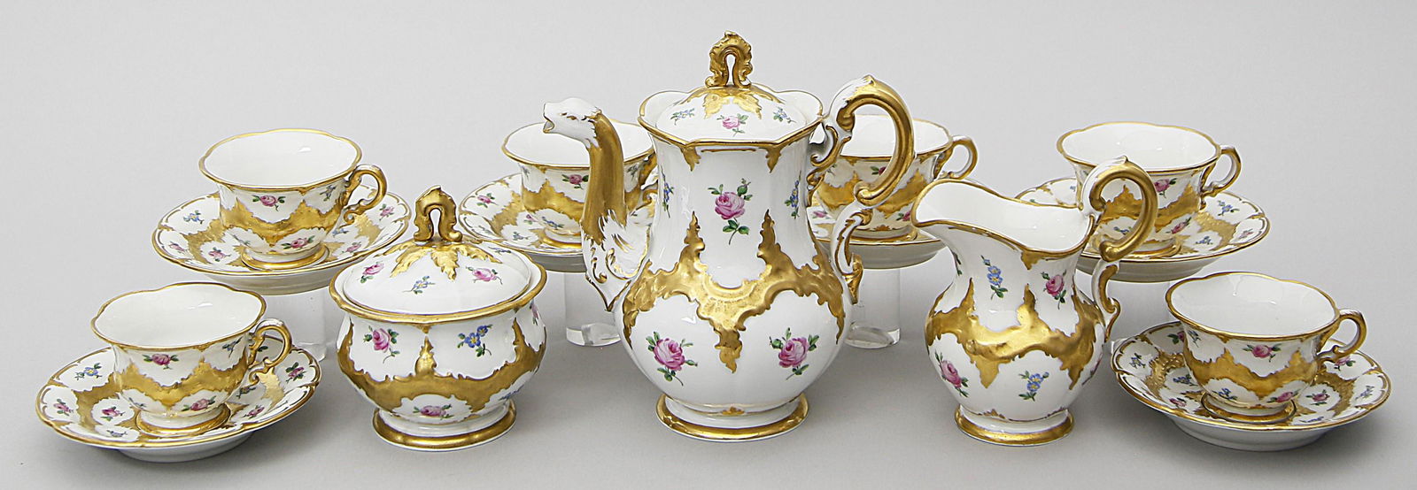 Mokkaservice für sechs Personen, Meissen, (1 of 1)