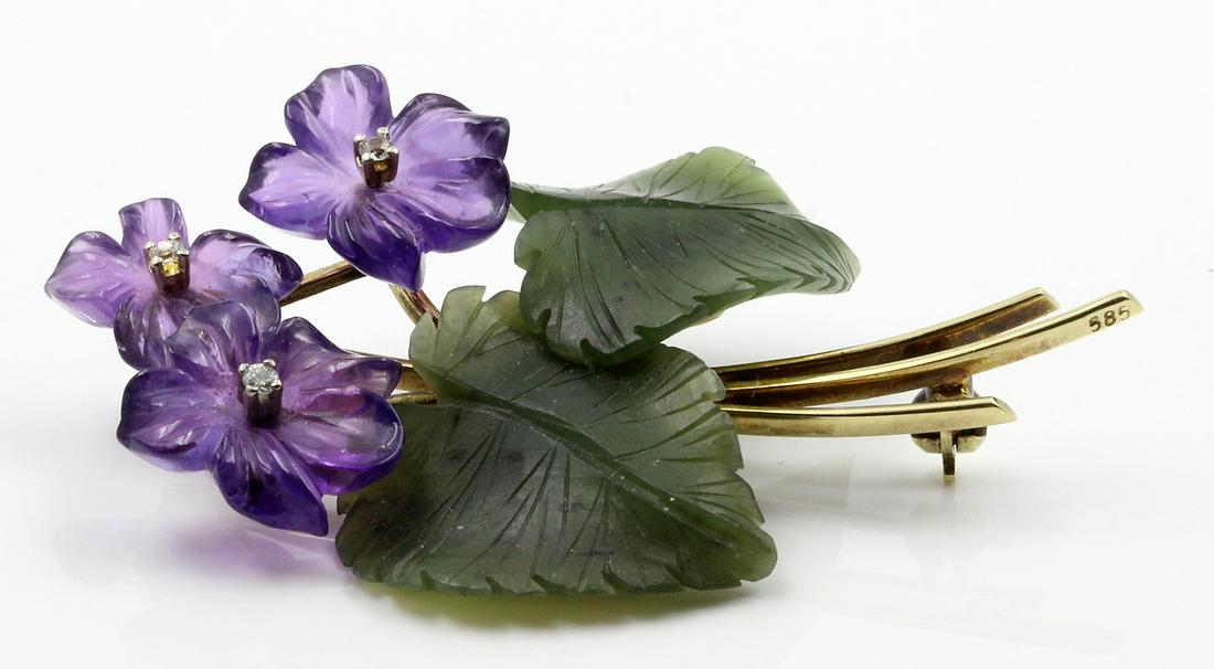 Veilchenbrosche. (1 of 1)