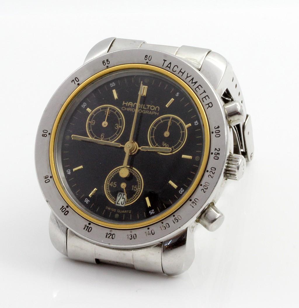 Herrenarmbandchronograph "HAMILTON SEA-LECTRIC I", (1 of 1)