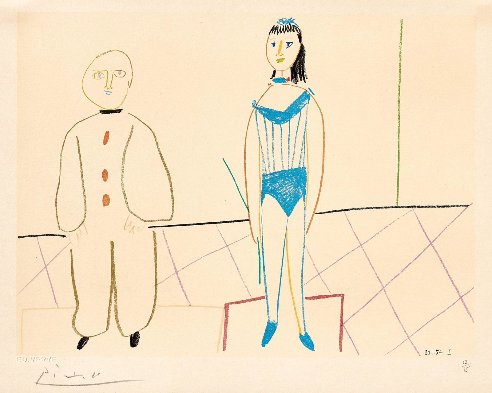 PABLO PICASSO (1881 MÃ¡laga - 1973 Mougins) (1 of 1)