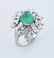 PLATINUM, EMERALD AND DIAMONDS