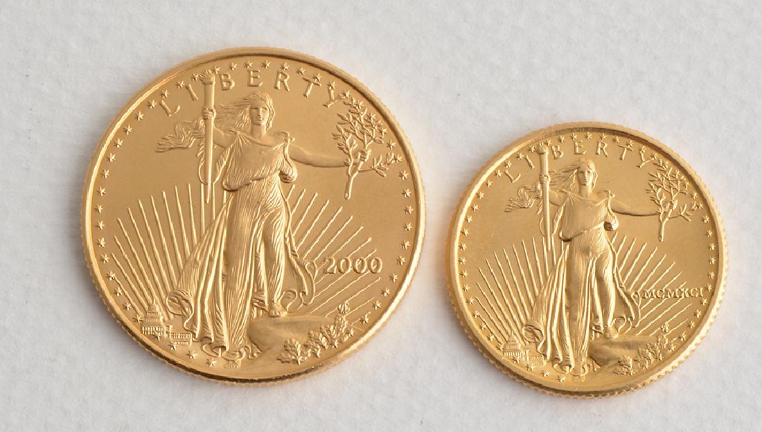 AMERICAN GOLD EAGLE 25 DOLLARS (1 of 1)