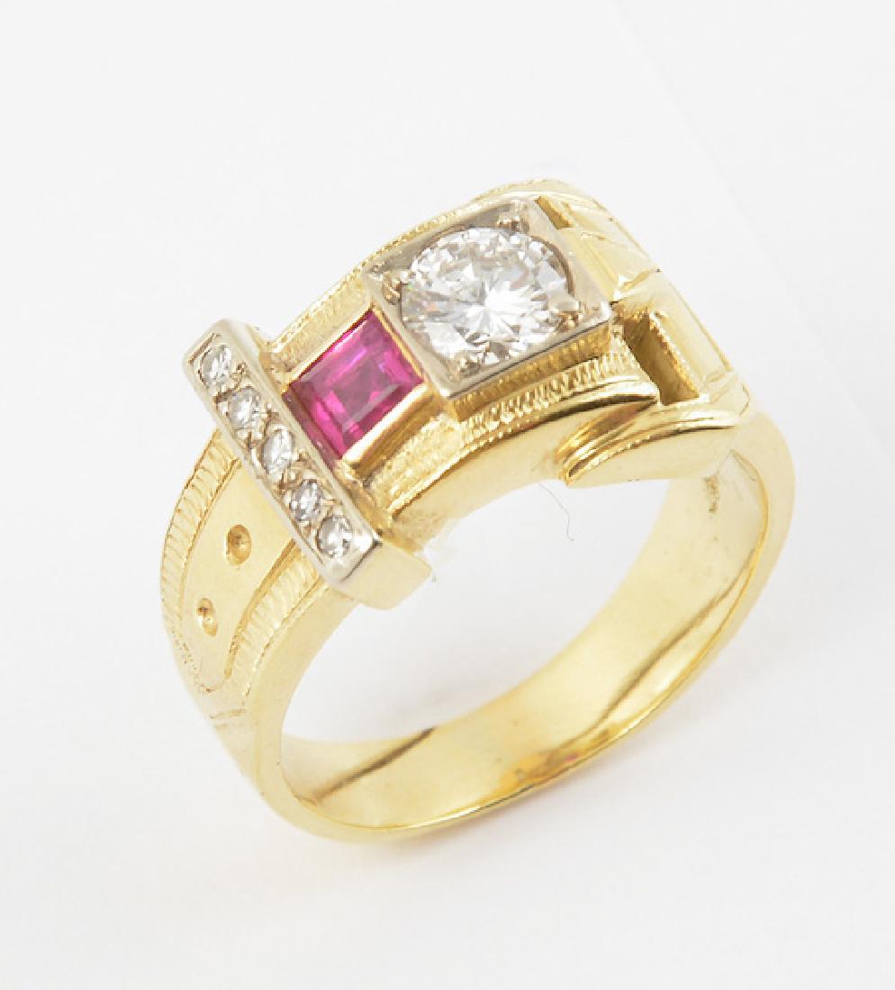 18K GOLD, DIAMONDS AND RUBIES (1 of 1)