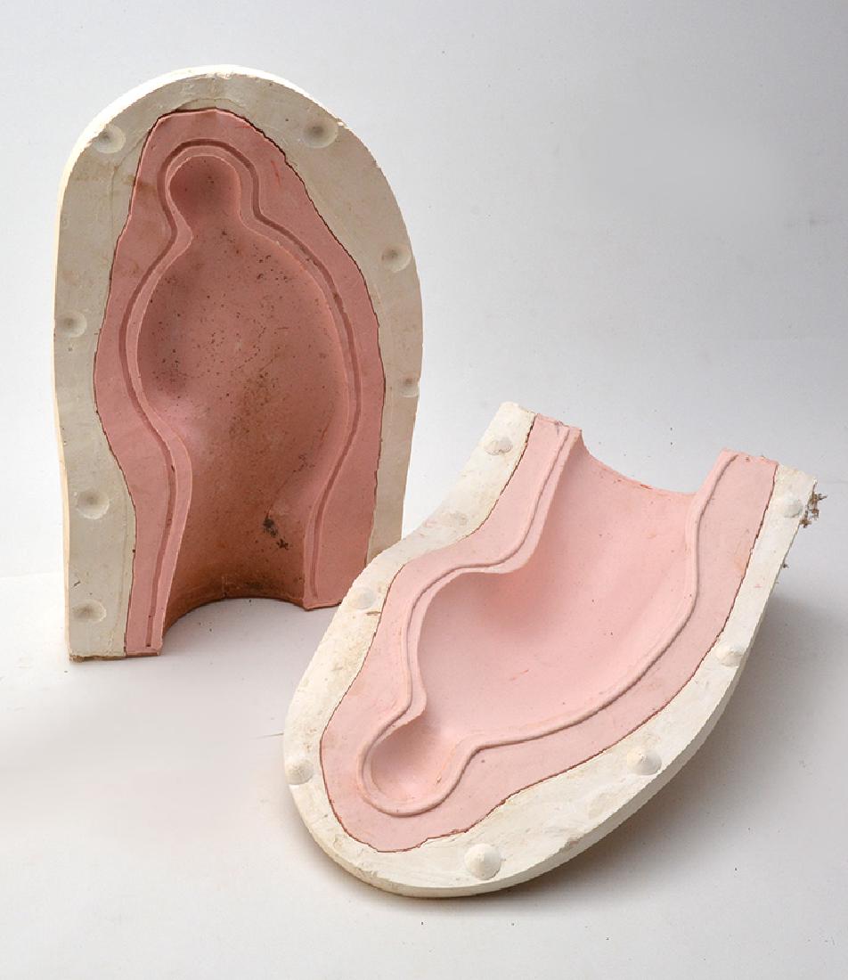 CLOUTIER, François (1922-2016): CLOUTIER, François (1922-2016) "Lui" Plaster and elastomere mould Realized in 1997 H: 35.5cm x 14" L: 11.5cm x 4.5"