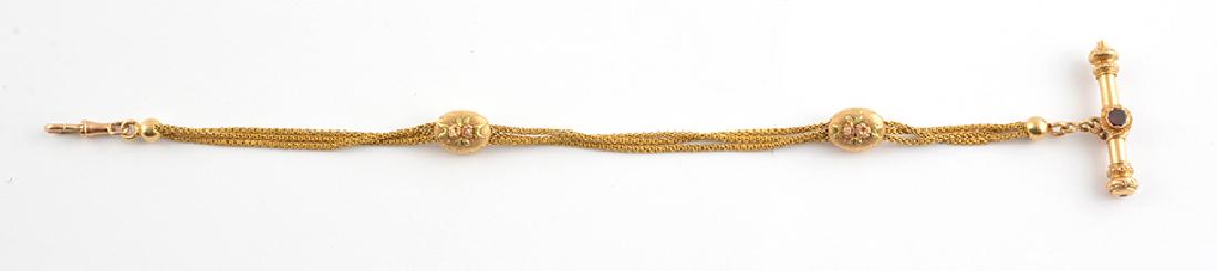 18K GOLD AND GARNETS - 19th c. (1 of 1)