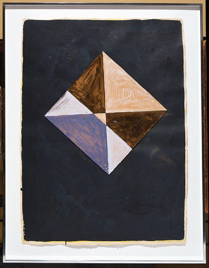 BOLDUC, David (1945-2010): BOLDUC, David (1945-2010)UntitledAcrylic and collage on paperSigned and dated on the lower right:David Bolduc 197979x58.5cm - 31x23"