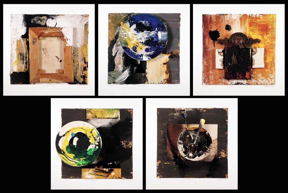 LAFRANCE, Jean-Pierre (1943-) - 5 silkscreens (1 of 1)