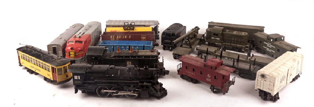 SET OF 19 VARIOUS TRAINS WHOSE 5 FROM US ARMY (1 of 1)