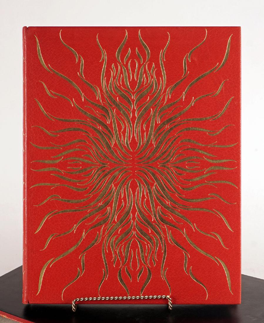 RIMBAUD, Arthur.: RIMBAUD, Arthur. Une saison en enfer – Les Déserts de l’amour – Les Illuminations, illustré d’eaux-fortes de Germaine RICHIER. Lausanne, André Gonin, 1951. In-fo