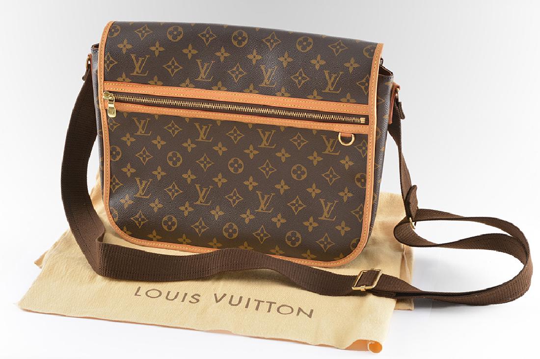 LOUIS VUITTON - MESSENGER BOSPHORE: LOUIS VUITTON Monogram Louis Vuitton Messenger Bosphore model leather bag with a shoulder strap. Serial number: DU3098 30x36x9cm - 11x19.5x3.5"