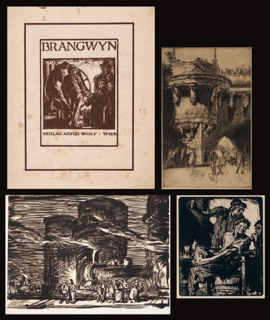BRANGWYN, Frank (1867-1956)Travailleur (1 of 9)
