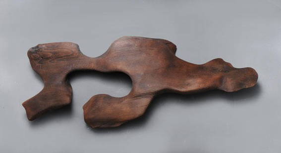 VAILLANCOURT, Armand (1929-): VAILLANCOURT, Armand (1929-)Sans titreBurnt woodSigned on the reverse: VaillancourtH: 35.5cm - 14"L: 81cm - 32"© Armand VAILLANCOURT / SODRAC (2012)