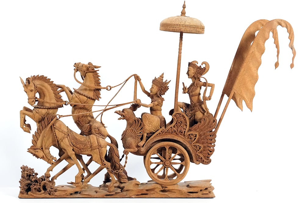 Indonesian Carved Figural Sculpture (1 of 7)