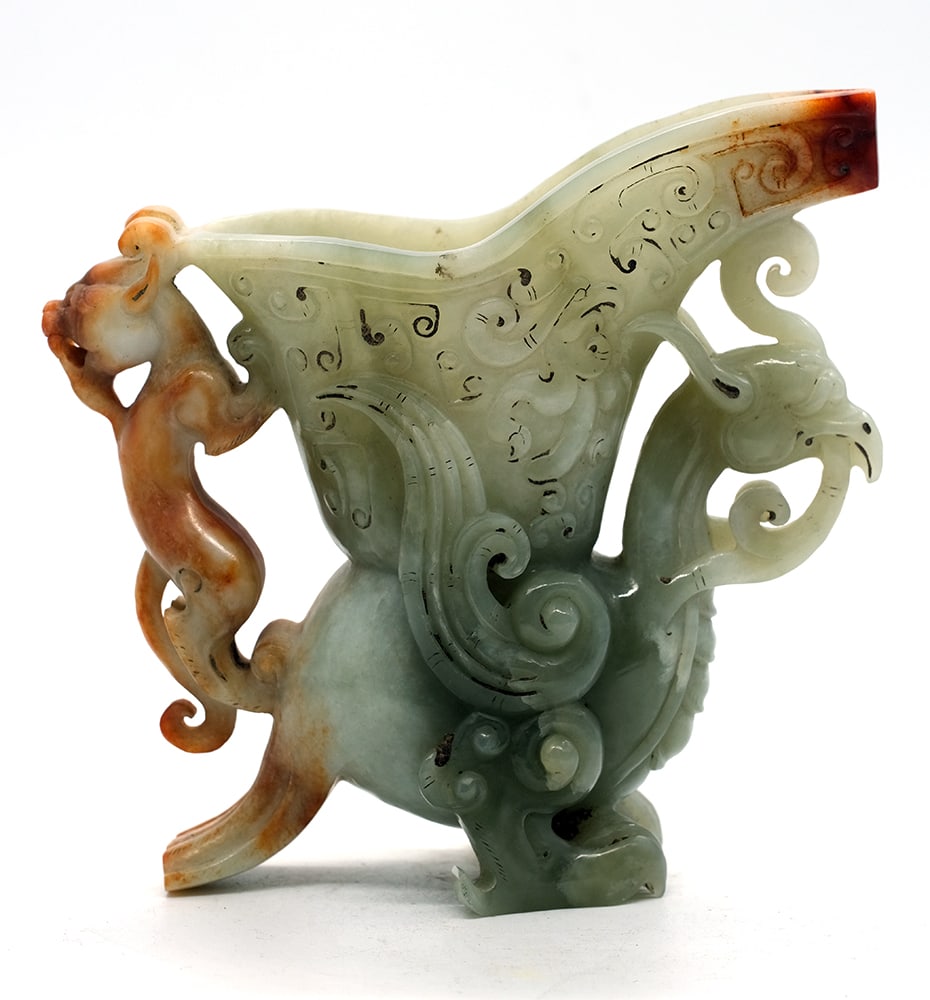 COUPE CHINOISE EN SERPENTINE  / CHINESE SERPENTINE CUP (1 of 4)