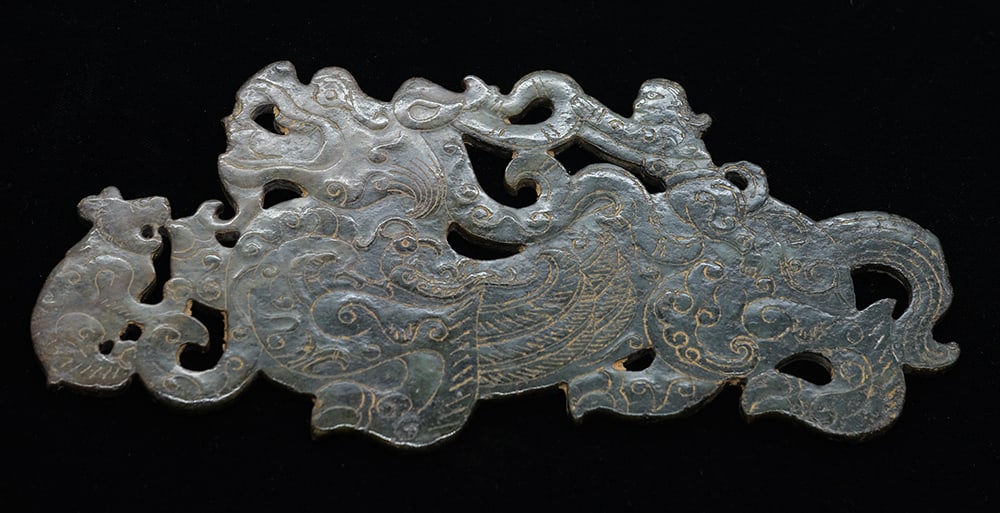 GROUPE CHINOIS EN PIERRE DURE / CHINESE HARD STONE GROUP (1 of 4)