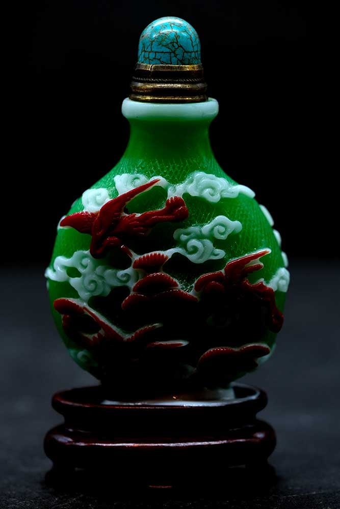 FLACON TABATIÈRE / SNUFF BOTTLE (1 of 3)