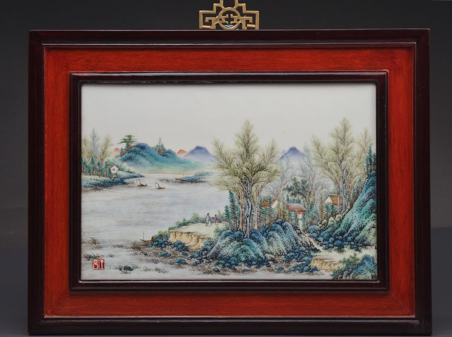 ATTRIBUTED TO WANG YETING (1884-1942): A SELECTION OF WORKS ATTRIBUTED TO THE «EIGHT FRIENDS OF ZHUSHAN» (BA ZHUSHAN VOUS) This group of artists turned porcelain painting into a genuine art by transposing classical pictural subjects and 