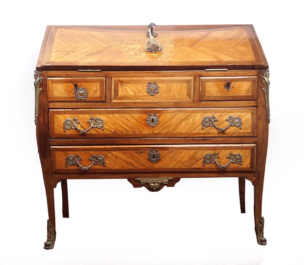 BUREAU DE PENTE LOUIS XV / LOUIS XV SLOPING DESK (1 of 11)