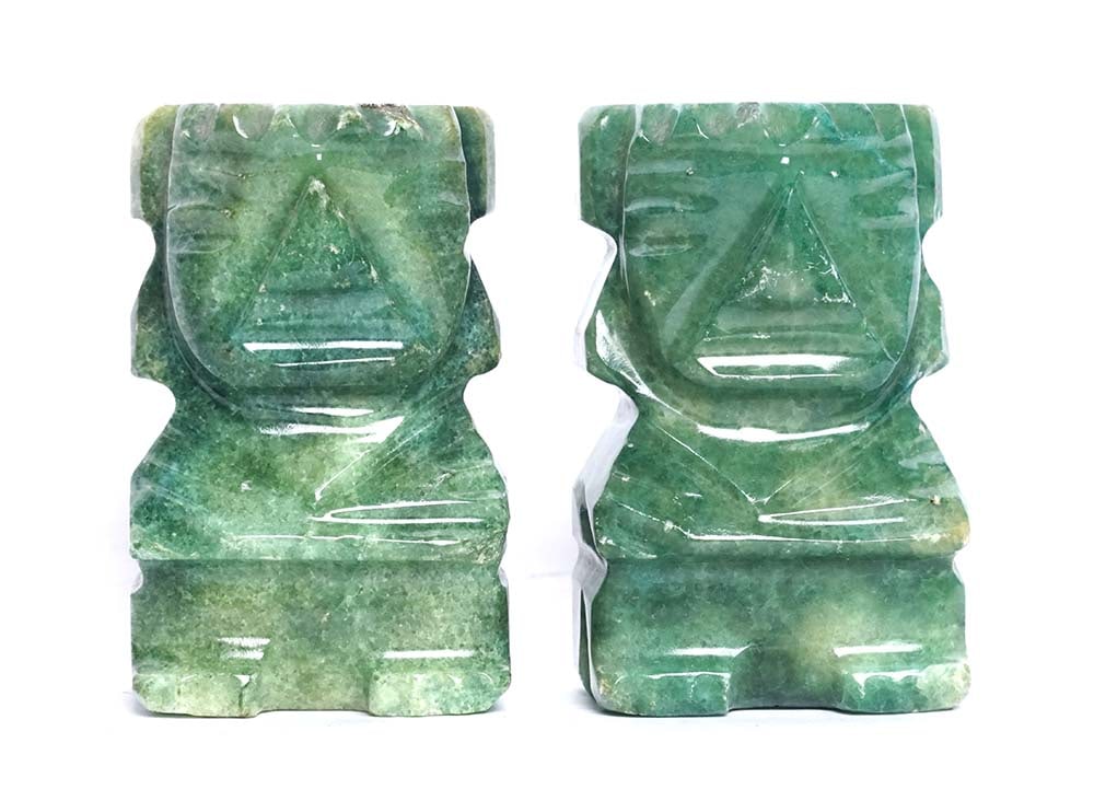 TIKI AZTÈQUE JADÉITE / AZTEC TIKI JADEITE (1 of 4)