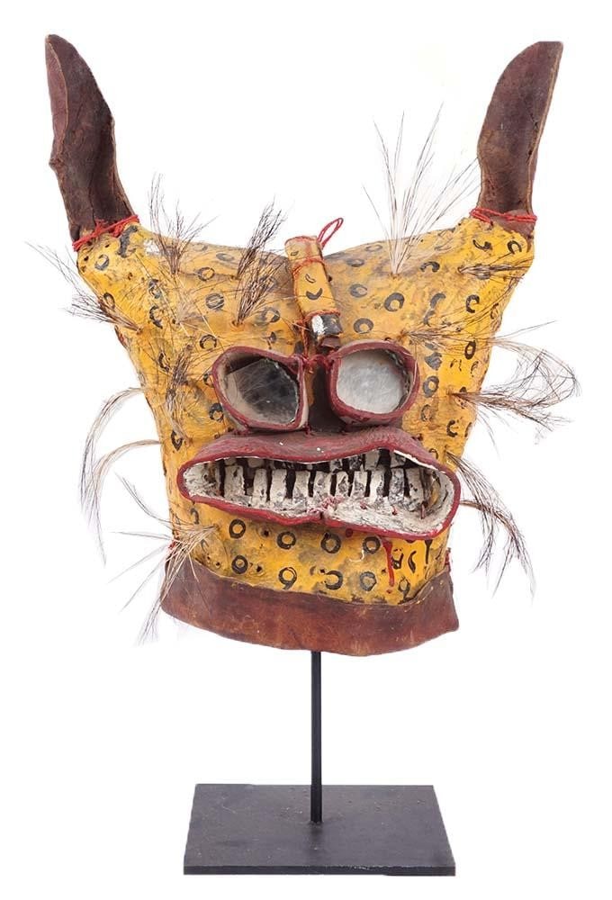 MASQUE FOLKLORIQUE DE ZITLALA / ZITLALA FOLK MASK - Mexique (1 of 4)