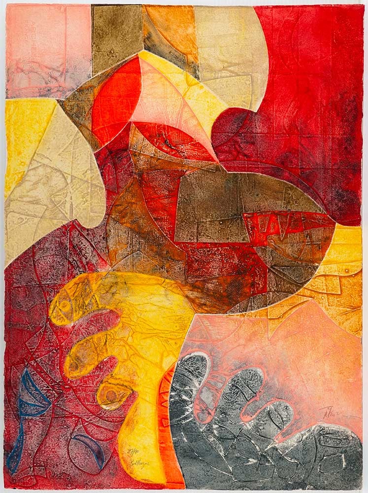 FITREMANN, Gérard (1946-): Description française: FITREMANN, Gérard (1946-) "Balthazar" Lithographie en couleur sur Vélin d'Arches Signée en bas à droite : Gérard Fitremann Titrée et numé