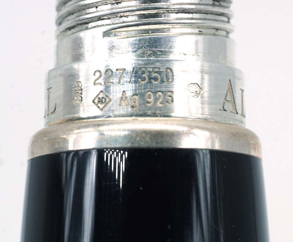 DUNHILL "BULLDOG STERLING SILVER" FOUNTAIN PEN - 3