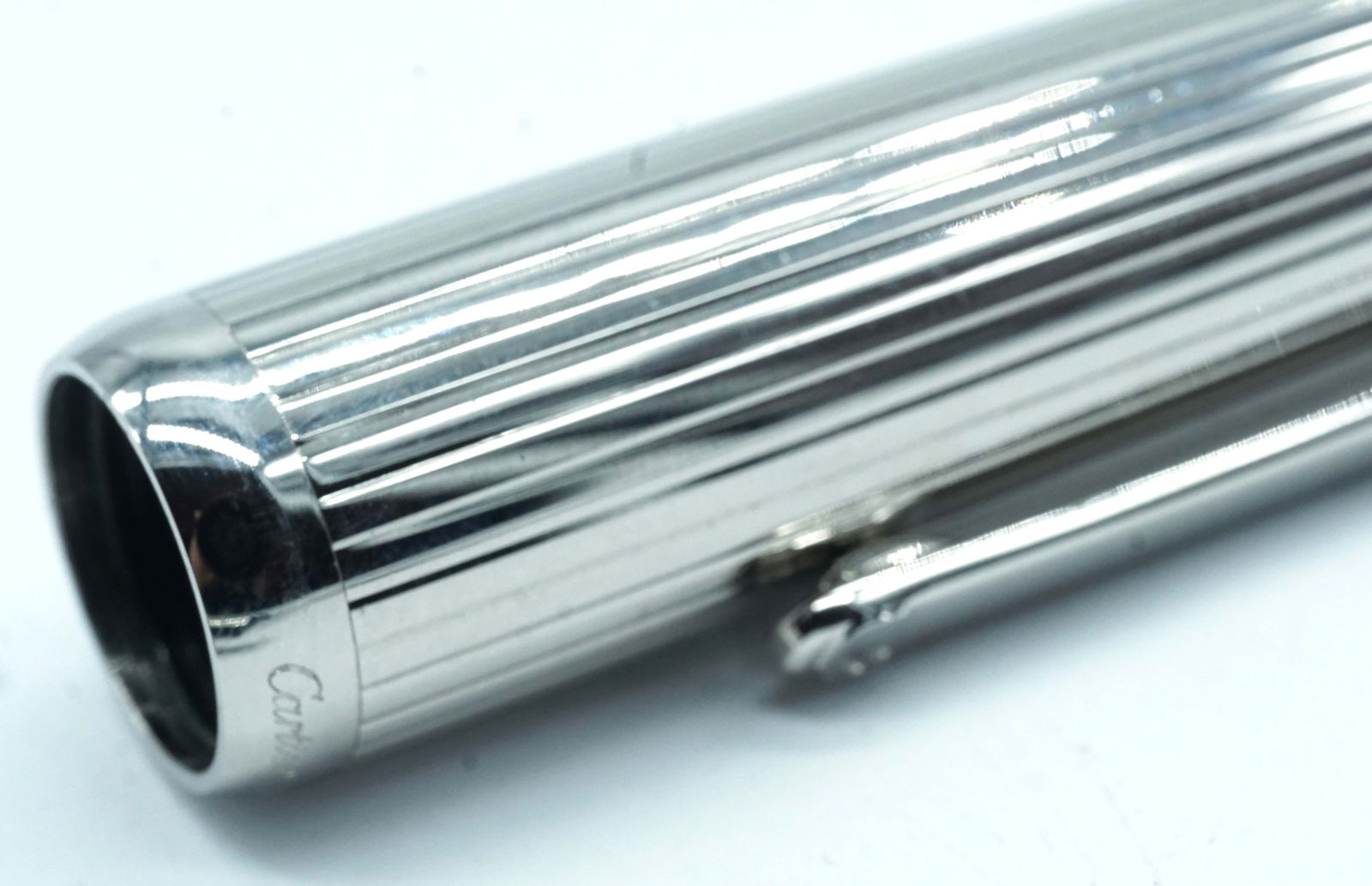 CARTIER "DANDY PLATINUM" FOUNTAIN PEN - 3